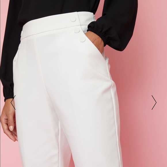 Portmans Pants & Jumpsuits Portmans White Work Pants Poshmark